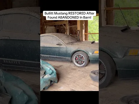 Bullitt Mustang RESTORED After Found ABANDONED In Barn!