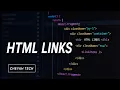 How to add links to HTML file