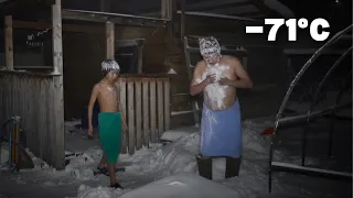 Como Tomamos Banho e Lavamos a Roupa a -71°C | Yakutia, Sibéria