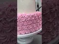 Making a quinceanera cake NOT a wedding cake
