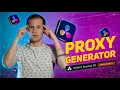 How the NEW Proxy Generator Works Davinci Resolve 18