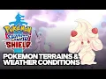 Terrains Battle Weather Conditions Explained Pokemon Sword and Shied Competitive Pokemon Gameplay