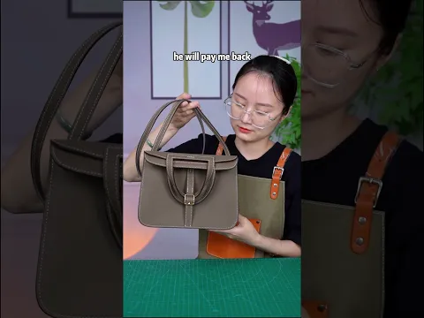 High-end handcrafted leather bag, differnt color options, do you love it?🥰