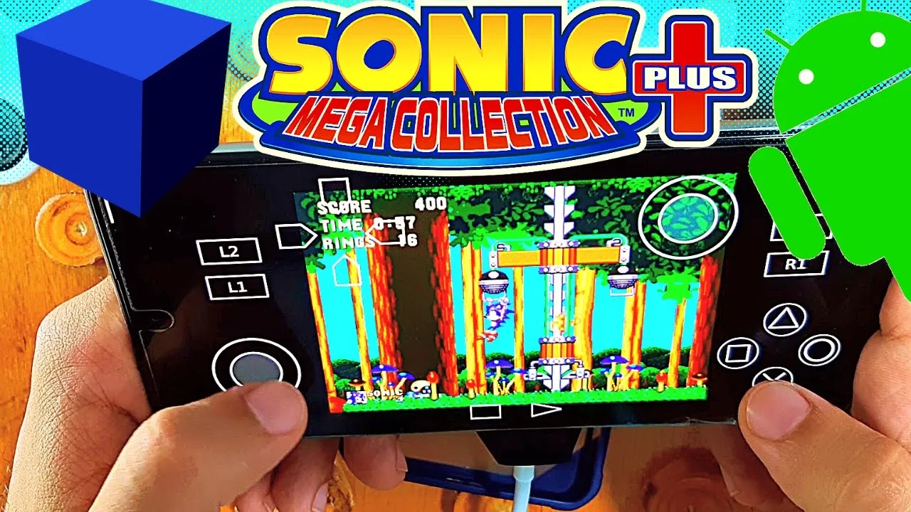 Sonic Mega Collection Plus AetherSX2 - Android Gameplay PS2 Emulator - 2022