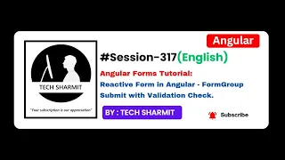 Angular Reactive Forms in English Form Submit with Validation Check markAllAsTouched Ep-317