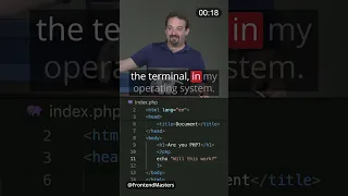 PHP Basics Server-Side Rendering HTML