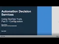 Automation Decision Services - Configuring a DevOps Toolchain