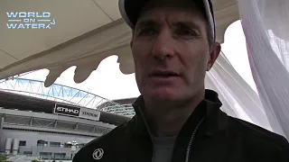 Volvo Ocean Race Melbourne Jeremie Boyou Talks to World on water TV