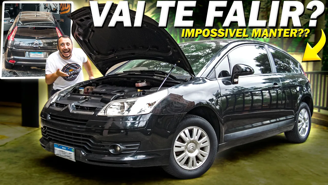 CITROEN É CARO OU É MITO????? PRIMEIRA MANUTENÇÃO COM CUSTOS???????? CITROEN C4 VTR #3