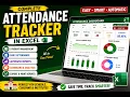 Student Attendance Tracker in Excel Complete Automated Attendance Management System