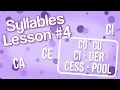 Syllables Spell Success Lesson - Additional Phonics Sounds Part 1