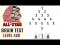 Brain Test All Star Level 480 Solve the puzzle Walkthrough