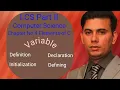 Declaration initialization and defining of variable C Language Lecture No 12 in urdu - ICS Part 2