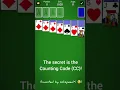 Mobilityware Solitaire how to solve any deal really fast with Counting Code