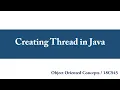 Two ways to create Thread in Java