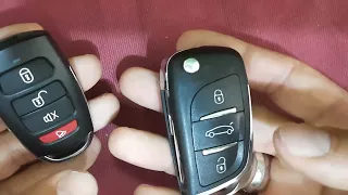 نسخ وبرمجة ريموت أي سيارة أو سكوتر في أقل من دقيقة في البيت وتعديل أزرار الريموت 