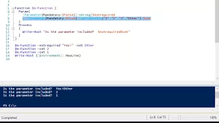 PowerShell Validate Set Parameter