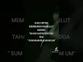 Download Lagu ILMU PEMBUNGKAM MULUT MUSUH JAGAN BUAT MAIN PERGUNAKAN ILMU INI DALAM KEBAJIKAN