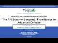 API Security Legal Risk Workshop - The API Security Blueprint