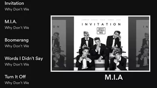Download Why Don't We -Invitation (Full EP) MP3