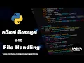 Python File Handling Python