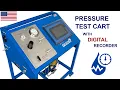 Hydrostatic Pressure Test System ESI Pressure Transducer Digital Data Logging