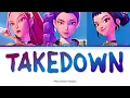 Download Lagu 'Takedown' By Huntrix (KPop Demon Hunters) (Color Coded Lyrics) | Huntrix Versino