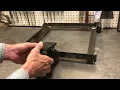 Homemade Drill Press Mobile Base for 20