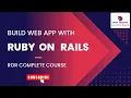 Build Web App With Ruby On Rails ROR Tutorial