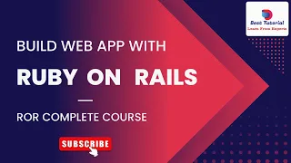 Build Web App With Ruby On Rails ROR Tutorial