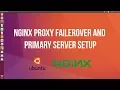 Ubuntu - NGINX Proxy