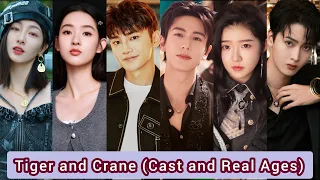 tiger and crane 2023 cast and real ages jiang long zhang ling he wang yu wen ye qing 