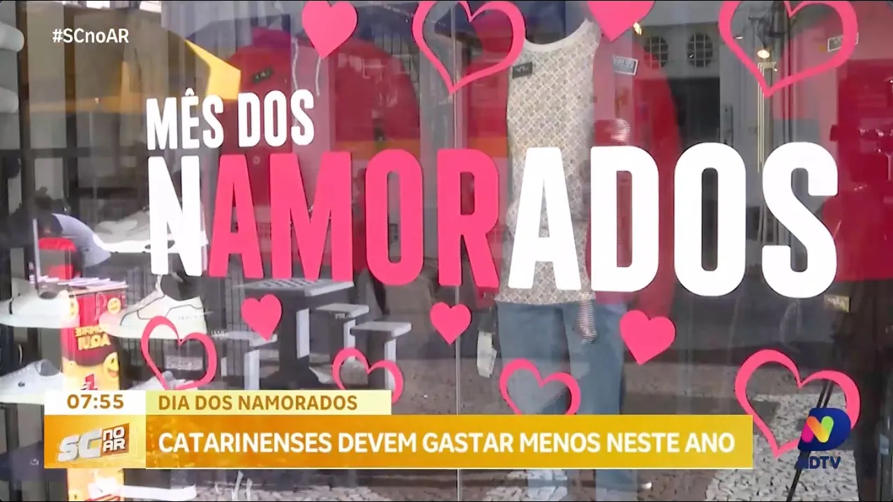 Catarinenses devem gastar menos no dia dos namorados