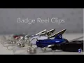 Badge Reel Clips
