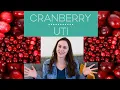 Cranberry supplements for UTI Try Ellura