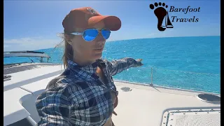 Not AGAIN! Engine Trouble in Shallow Water (S4 E8 Barefoot Travels)