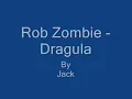 Rob Zombie - Dragula Lyrics Video