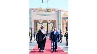  موقع الرئاسة   الرئيس عبد الفتاح السيسي يودع ولي عهد المملكة العربية السعودية رئيس مجلس الوزراء دندنها