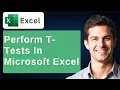 How To Perform T-Tests In Microsoft Excel 2026 Guide