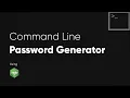 Build a Node js CMD Password Generator - in Tamil