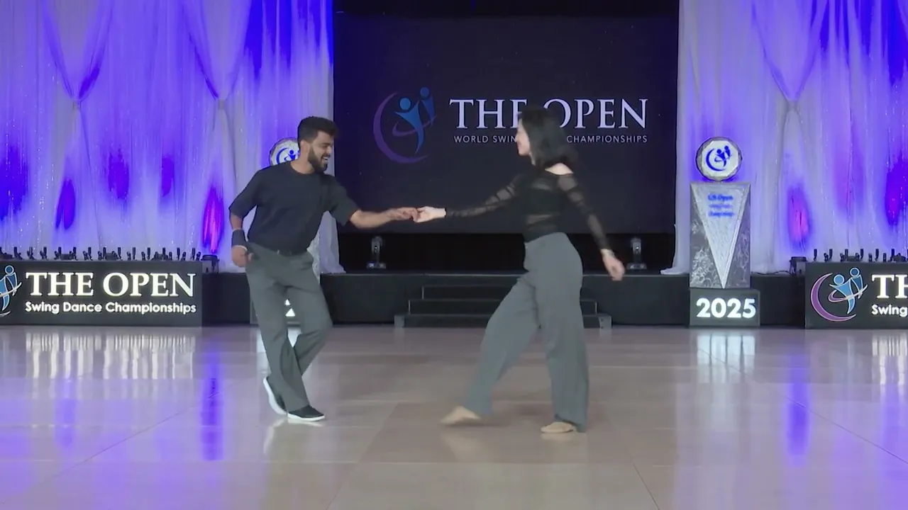 Neil Joshi and Sharon Her - Strictly Swing - Open Finalist - The Open 2025