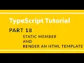 Part 18 - TypeScript