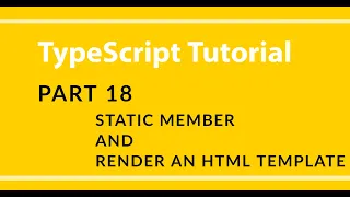 Part 18 - TypeScript