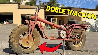 RESCATE una EXTRAÑA MOTO 2X2 de la BASURA | ROKON Trail-Breaker