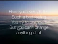 Empty bottle by Pïn - lyrics video (Original song)