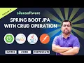 Spring Boot JPA Java Persistence API with CRUD Operation Silan Software