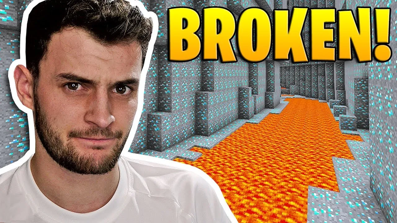 Minecraft Hardcore, But It's on a Broken Seed