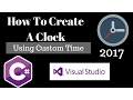 C How To Create A Clock With Custom Time