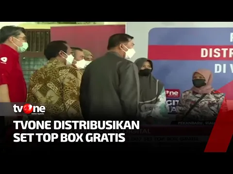 Sosialisasi TV Digital, tvOne Bagikan Set Top Box Gratis