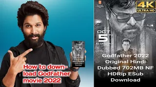 new movie godfather how to download in hindi dubbed 2022
